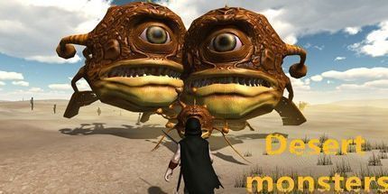 御三家Game-沙漠怪兽