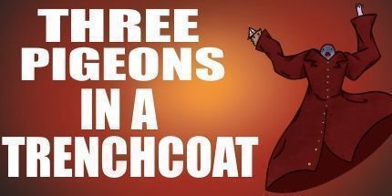 御三家Game-三只鸽子穿着风衣