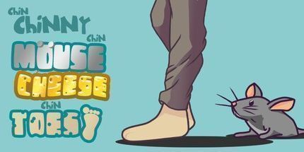 御三家Game-下巴CHINNY下巴老鼠奶酪下巴脚趾