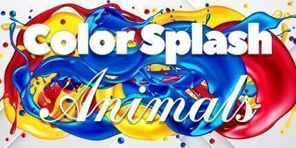 御三家Game-颜色飞溅: 动物