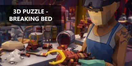 御三家Game-3D拼图-破床