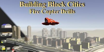 御三家Game-积木城市-消防直升机演习