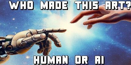 御三家Game-谁创造了这种艺术？人类或AI