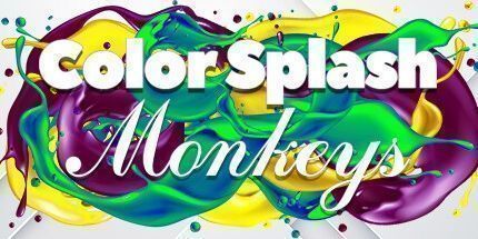 御三家Game-颜色飞溅: 猴子