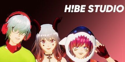 御三家Game-HIBE STUDIO: 游戏玩家和Vtubers的互动直播