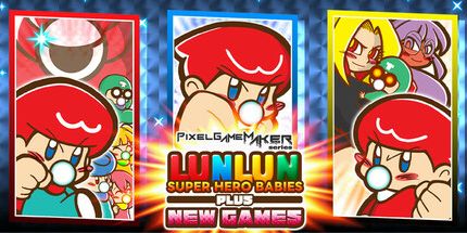 御三家Game-Pixel Game Maker系列LUNLUN超级英雄婴儿加NEWGAMES