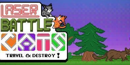 御三家Game-激光战斗猫-旅行和摧毁!