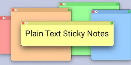 御三家Game-纯文本粘滞便笺