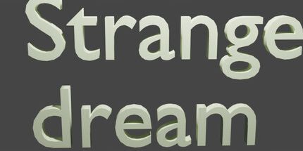 御三家Game-奇怪的梦