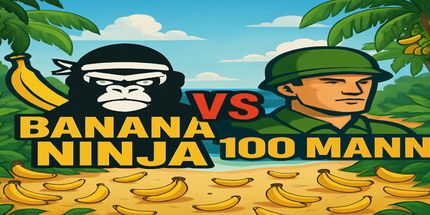 御三家Game-香蕉忍者VS 100曼
