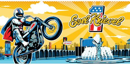 御三家Game-Evel Knievel