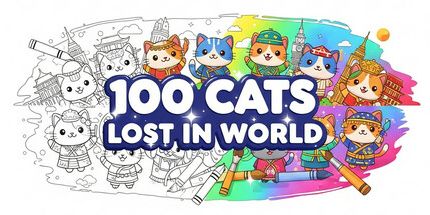 御三家Game-100猫迷失在世界寻找和颜色