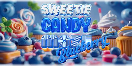 御三家Game-甜心糖果迷宫: 蓝莓