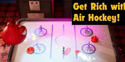 御三家Game-与空气曲棍球致富!-赚取更多的硬币与每一击。-