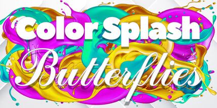 御三家Game-颜色飞溅: 蝴蝶