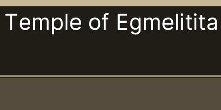 御三家Game-Egmelitia神庙