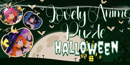 御三家Game-可爱的动漫拼图: 万圣节