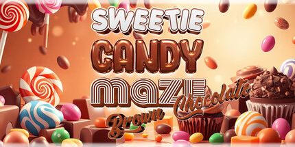 御三家Game-甜心糖果迷宫: 棕色巧克力