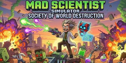 御三家Game-疯狂科学家模拟器-世界毁灭社会