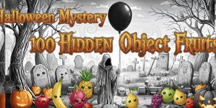 御三家Game-万圣节之谜: 100隐藏的对象水果
