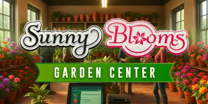 御三家Game-阳光明媚的花朵花园中心