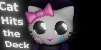 御三家Game-猫撞到甲板上