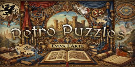 御三家Game-复古拼图-Eviva L'arte