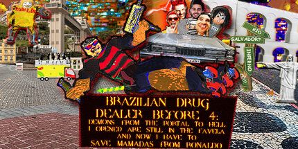 御三家Game-4之前的巴西毒贩: 从我打开的通往地狱之门的恶魔仍然在贫民窟，现在我必须从罗纳尔多手中拯救马马达斯