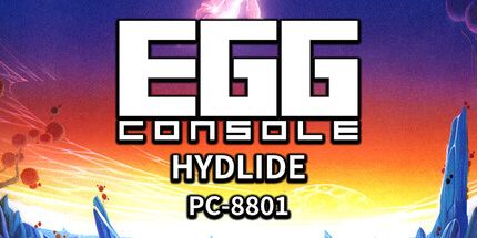御三家Game-EGGCONSOLE HYDLIDE PC-8801