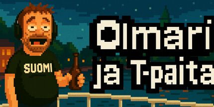 御三家Game-Olmari ja T-paita