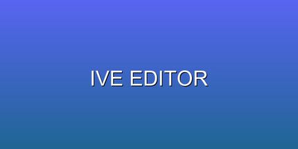 御三家Game-IveEditor