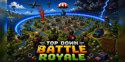御三家Game-自上而下的战斗Royale 2D