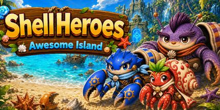 御三家Game-贝壳英雄: 令人敬畏的岛屿