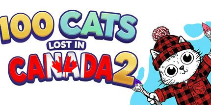 御三家Game-100只猫咪在加拿大迷路了2寻找并涂色