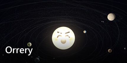御三家Game-Orrery: 现场太阳能系统壁纸