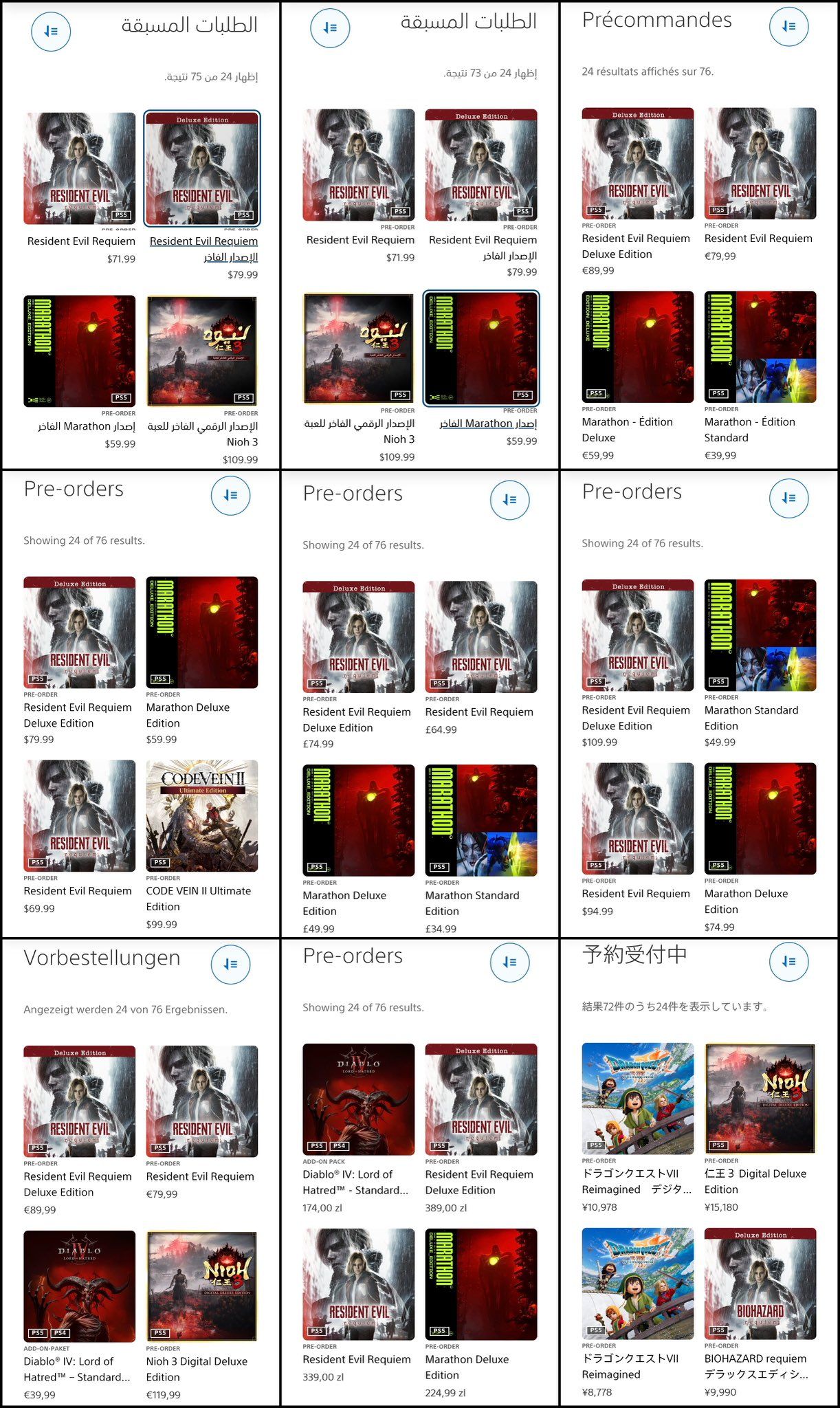 霸榜实锤！《生化9：安魂曲》狂揽13国PS预购第一- 资讯文章- 御三家Game-免费畅玩正版游戏-主机游戏-游戏攻略-游戏推荐-单机游戏