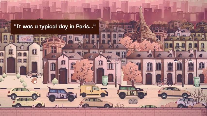 御三家Game-视频-【御三家Game】《害羞的猫隐藏的曲目-巴黎 》游戏宣传片