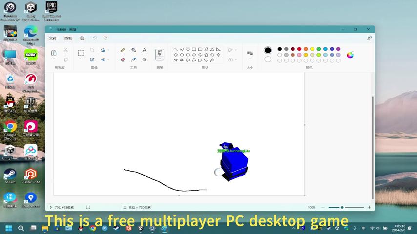 御三家Game-视频-【御三家Game】《桌面方块人 》游戏宣传片
