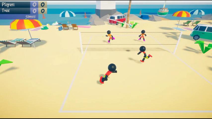 御三家Game-视频-【御三家Game】《豪华沙滩排球火柴人 》游戏宣传片