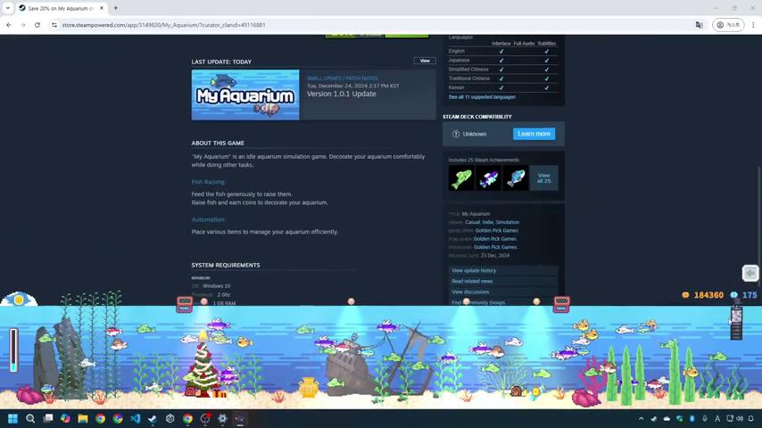 御三家Game-视频-【御三家Game】《我的水族馆 》游戏宣传片