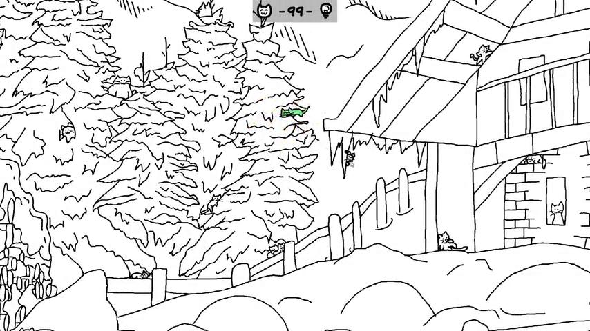 御三家Game-视频-【御三家Game】《在一个糟糕的森林里寻找猫 》游戏宣传片