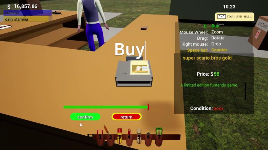 御三家Game-视频-【御三家Game】《庭院销售模拟器 》游戏宣传片