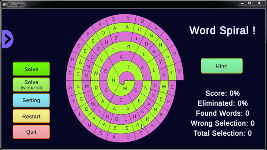 御三家Game-视频-【御三家Game】《字螺旋 》游戏宣传片