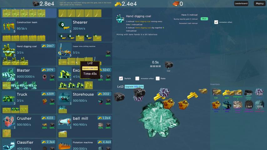 御三家Game-视频-【御三家Game】《挖铜矿 》游戏宣传片