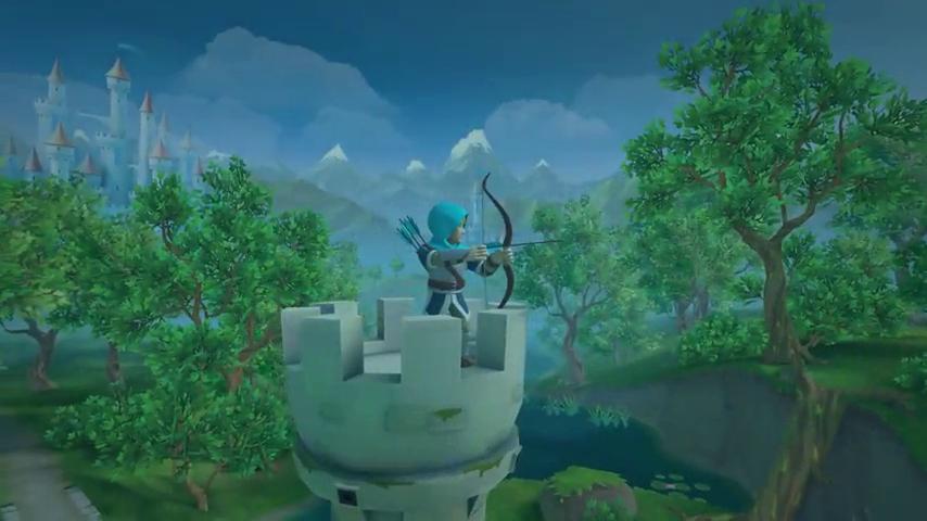 御三家Game-视频-【御三家Game】《微小的弓箭手VR 》游戏宣传片