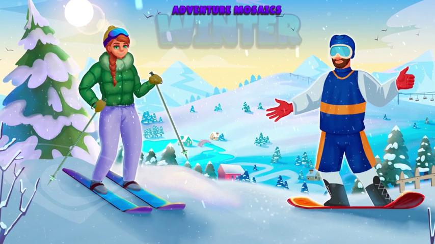 御三家Game-视频-【御三家Game】《冒险马赛克。寒假 》游戏宣传片