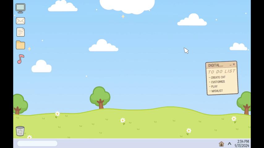 御三家Game-视频-【御三家Game】《数字桌面猫 》游戏宣传片