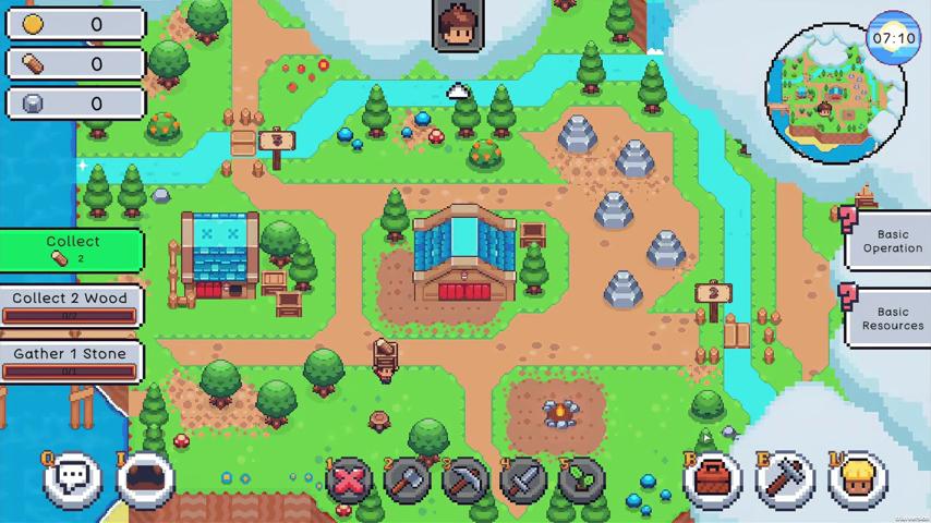 御三家Game-视频-【御三家Game】《勇者村庄 》游戏宣传片