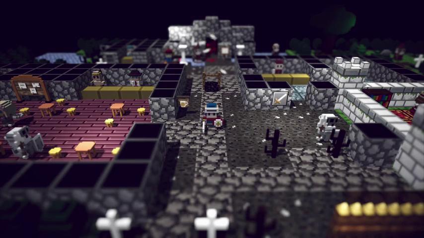 御三家Game-视频-【御三家Game】《地牢与墓碑 》游戏宣传片