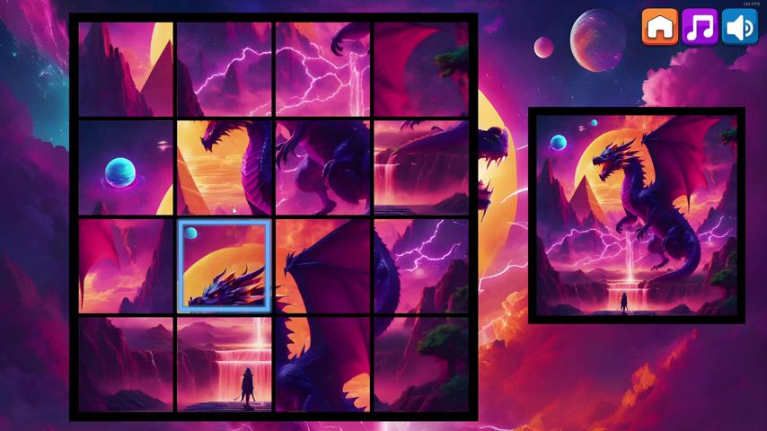 御三家Game-视频-【御三家Game】《OG益智游戏: Synthwave龙 》游戏宣传片